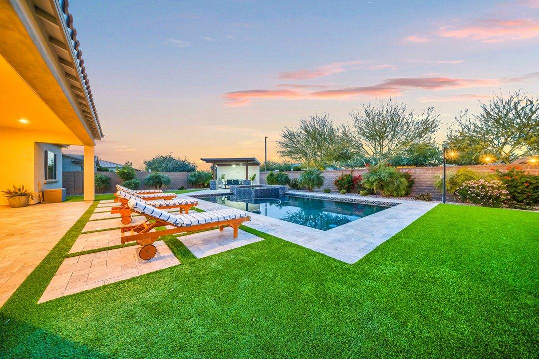 Twilight exterior real estate photography in Phoenix Arizona