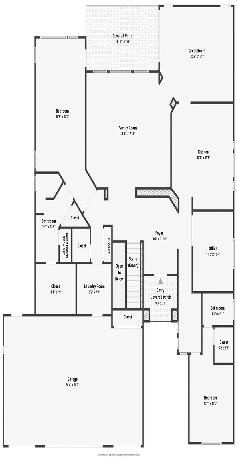 2D floor plan real estate photography Goodyear AZ | The Listing Bees