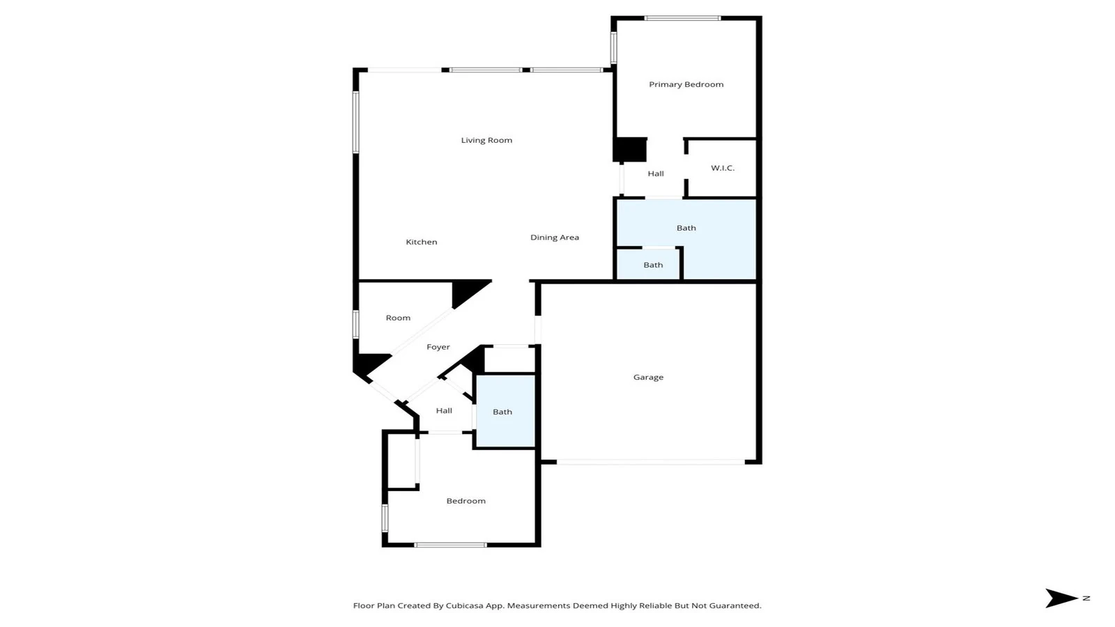 2D floor plan real estate photography San Tan Valley AZ | The Listing Bees