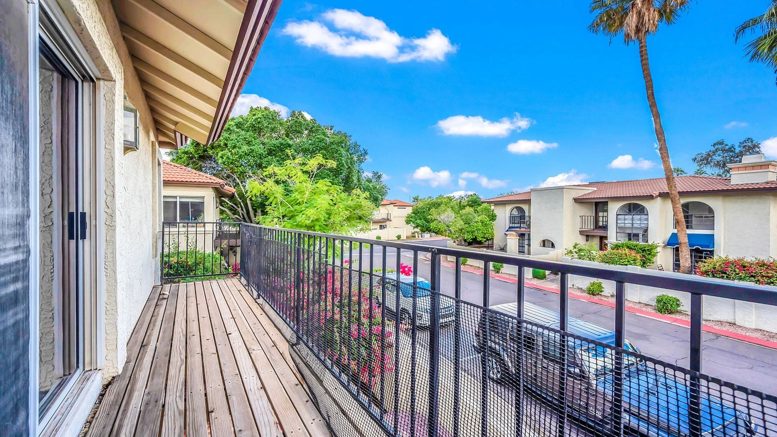 Ahwatukee balcony view street buildings real estate photography Ahwatukee AZ | The Listing Bees