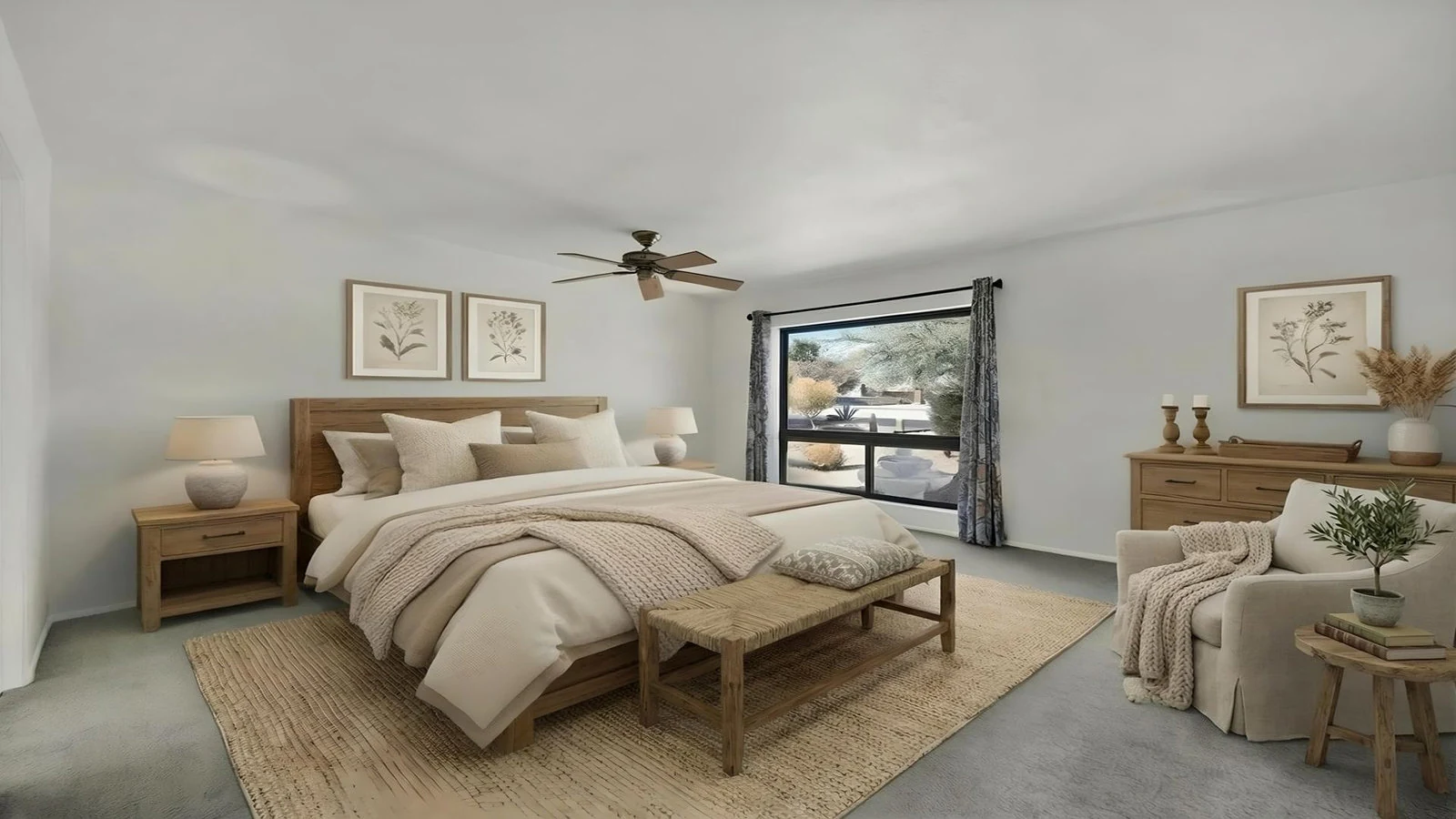 Bedroom real estate photography Rio Verde AZ | The Listing Bees