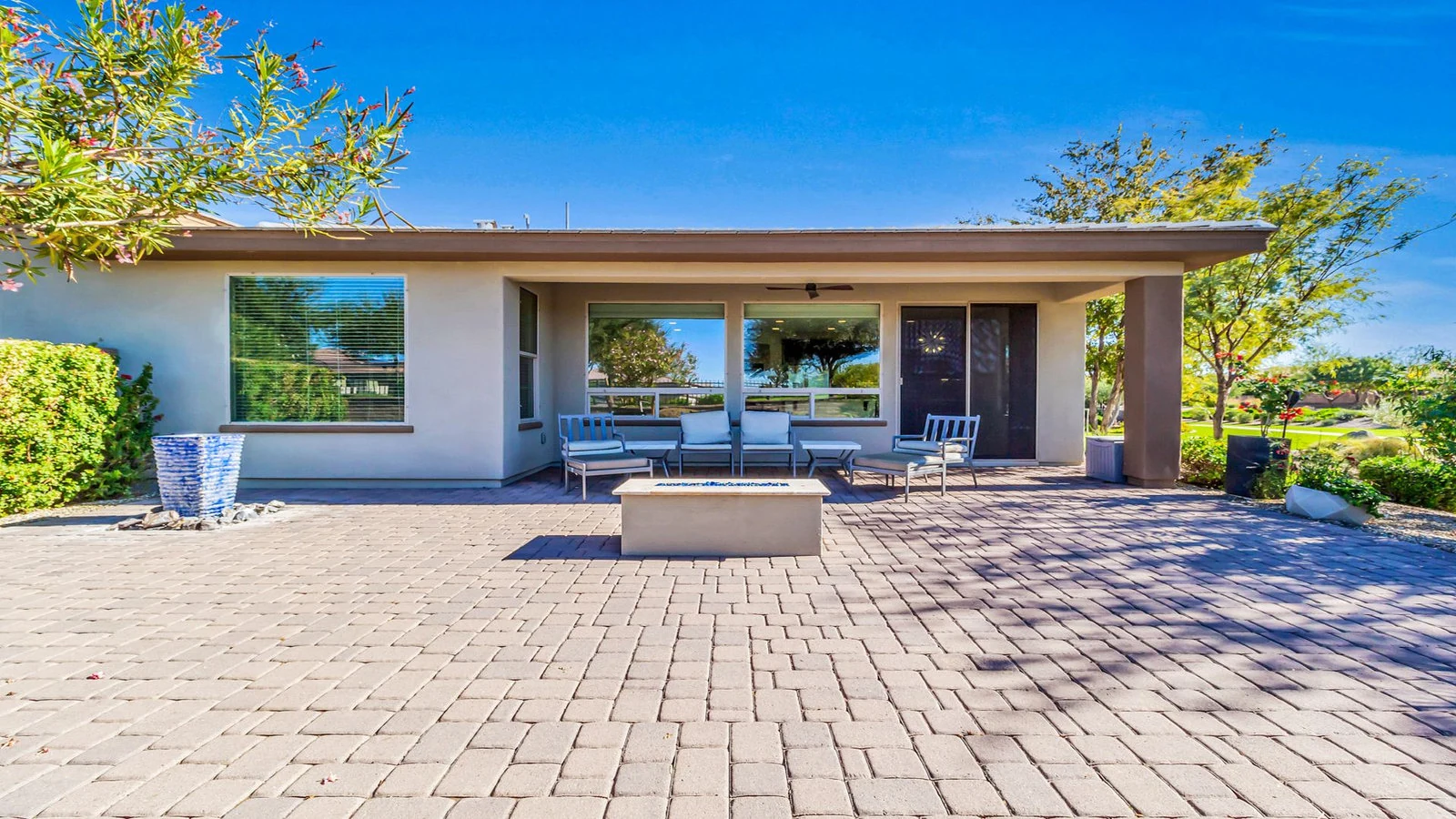 Exterior patio real estate photography San Tan Valley AZ | The Listing Bees
