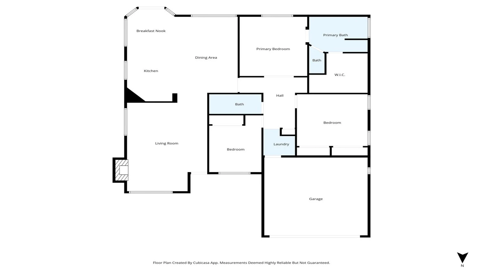 Floor plan residence real estate photography Glendale AZ | The Listing Bees