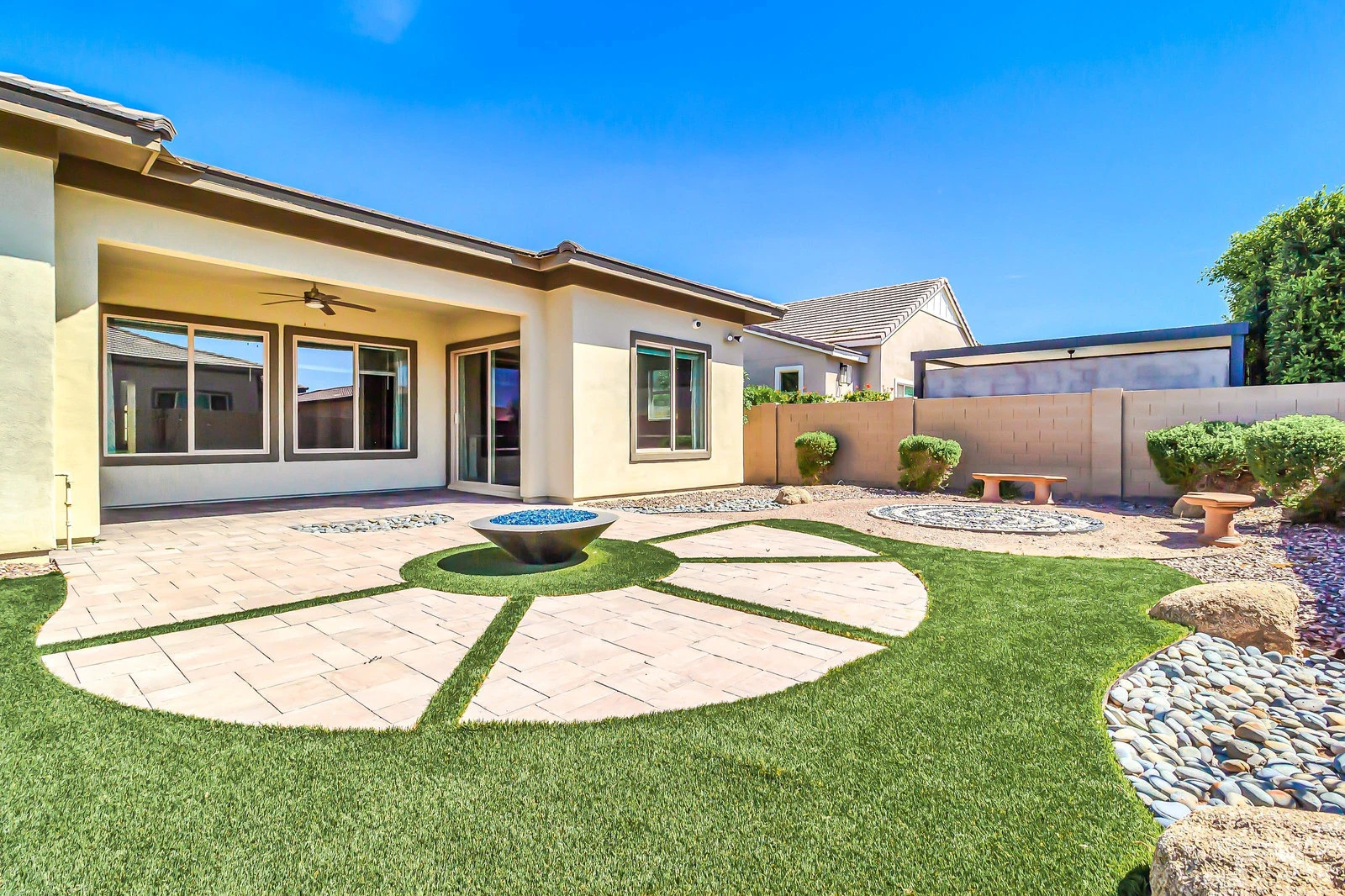 Gilbert, AZ, Real Estate Photography, The Listing Bees, Exterior, Backyard