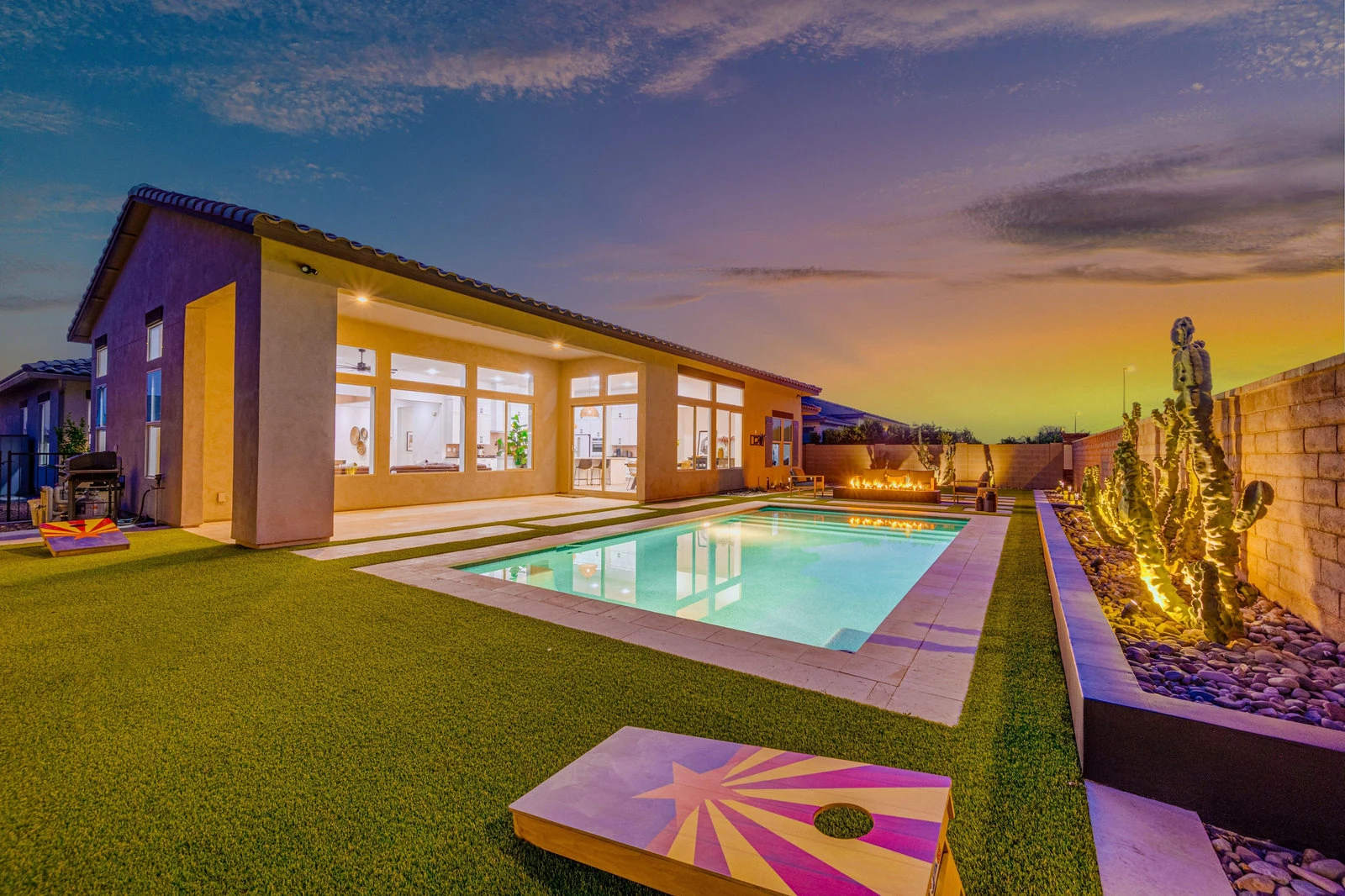 Gilbert, AZ, Real Estate Photography, The Listing Bees, Twilight