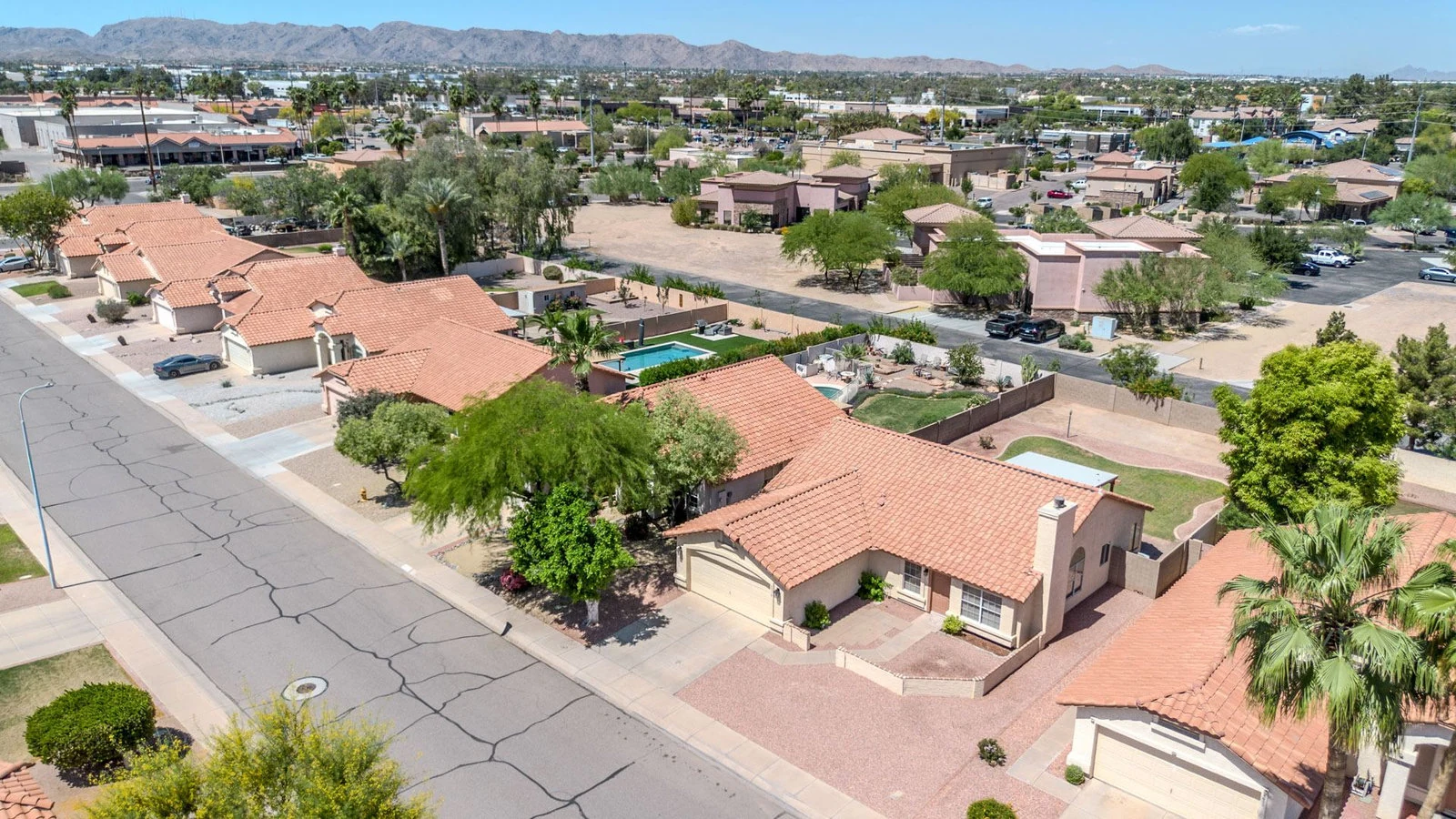 Real estate photography, Chandler, AZ, The Listing Bees, Drone photography