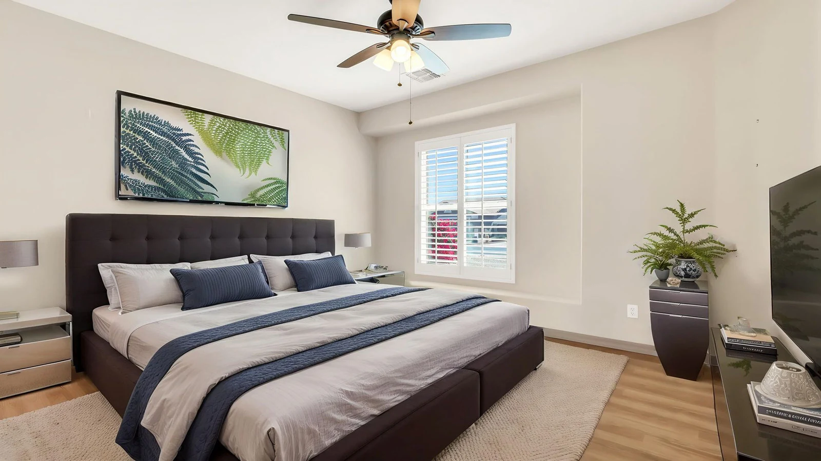 Real estate photography, Chandler, AZ, The Listing Bees, Interior, bedroom, virtual staging