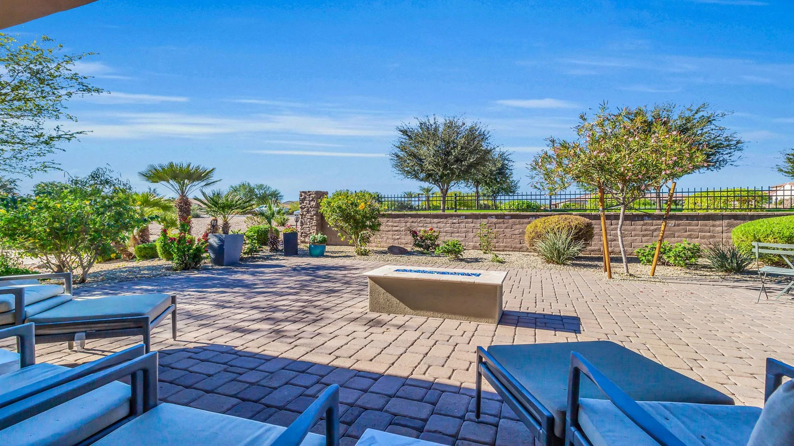 Outdoor patio real estate photography San Tan Valley AZ | The Listing Bees