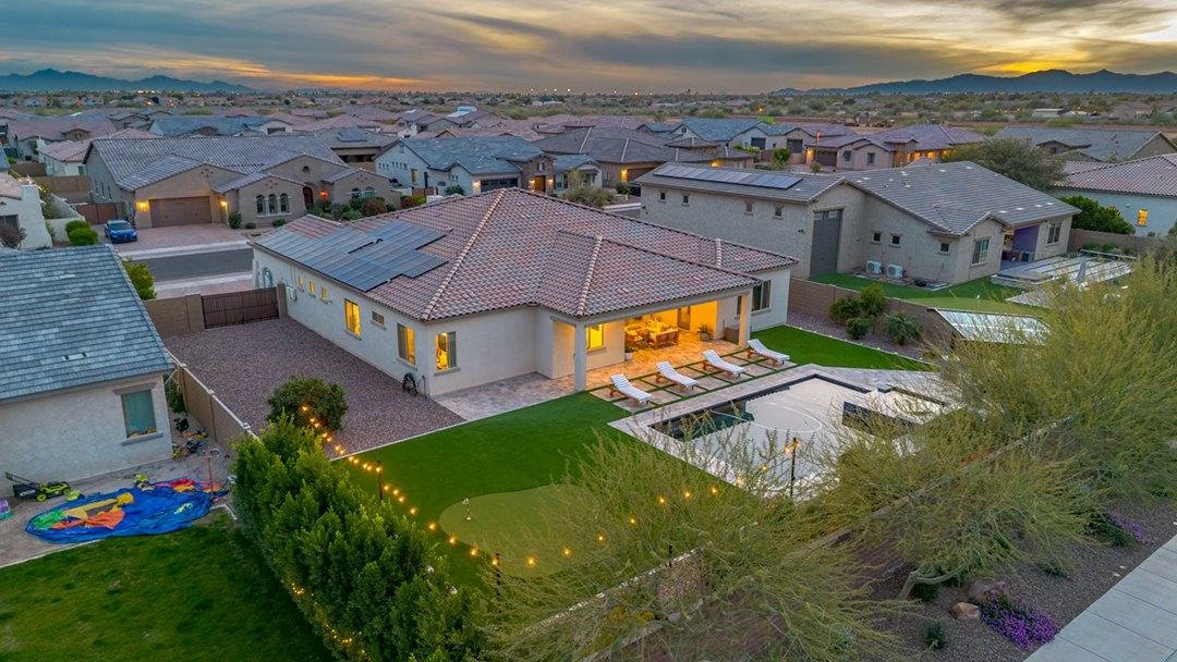 Twilight Real Estate Photography in Gilbert, AZ